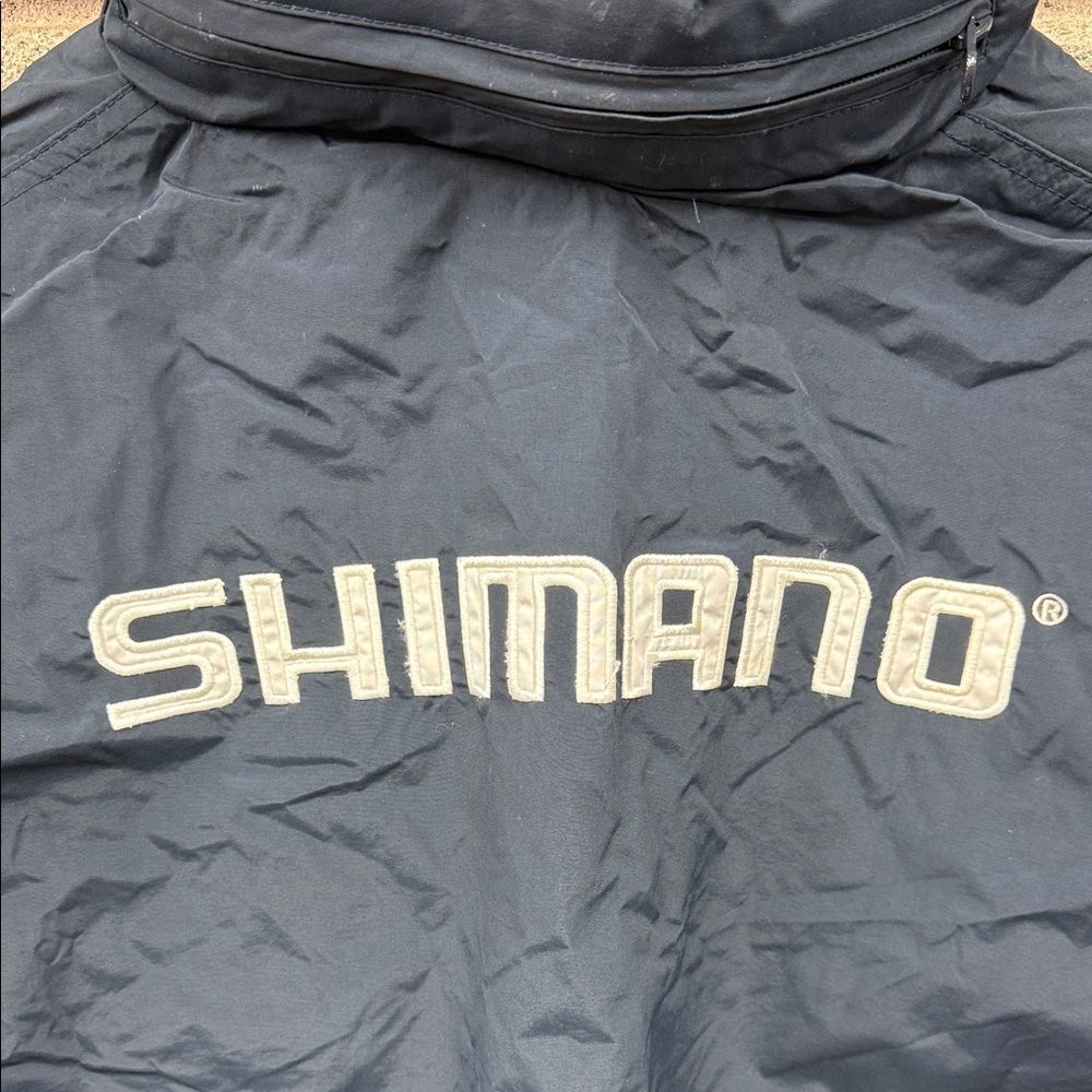 Shimano Men's Fishing Dark Blue Windbreaker - Picture 8 of 10